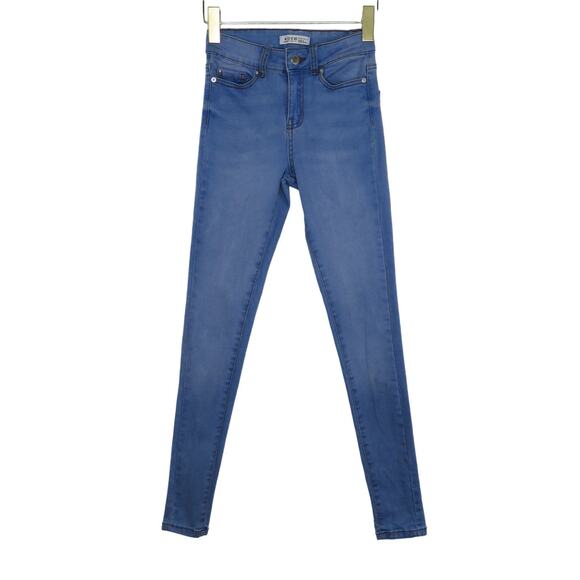 Primark Denim Co. High Rise Blue Skinny Jeans Size 0 - Picture 1 of 7